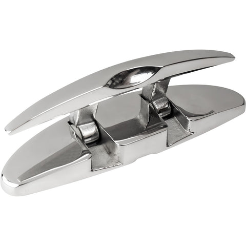 Sea Dog 5" Oval Ss Folding  Cleat W/Hex Bolts
