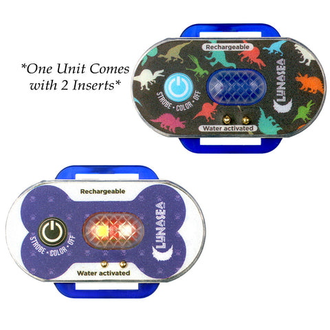 Lunasea Child/Pet Safety Water Activated Strobe Light - Blue