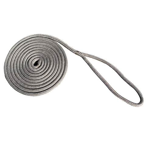 New England Rope 3/8" X 15' Nylon Double Braid Dock Line
