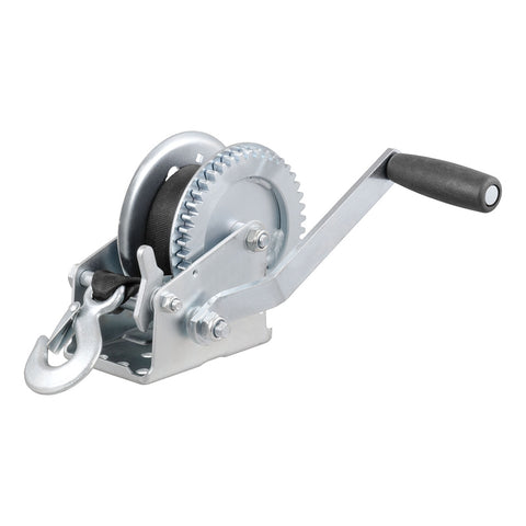 Curt 1400Lb Winch With 20' Strap