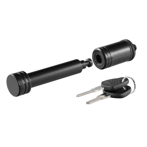 Curt 5/8" Hitch Lock 2"  Receiver Barball Black