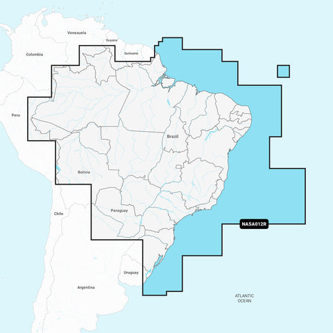 Navionics Nasa012R Brazil 