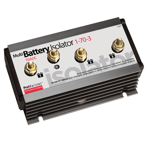 Promariner Battery Isolator 1 Alternator 3 Battery 70 Amp