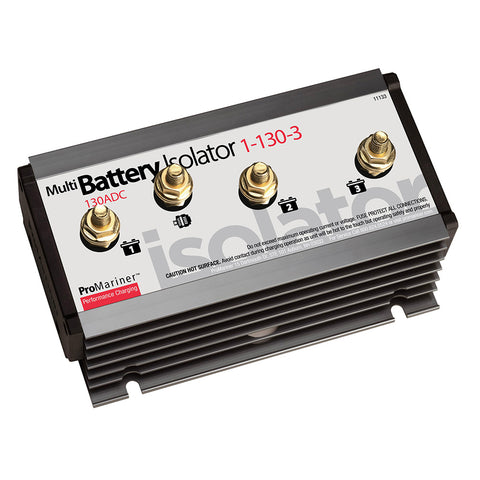 Promariner Battery Isolator 1 Alternator 3 Battery 130 Amp