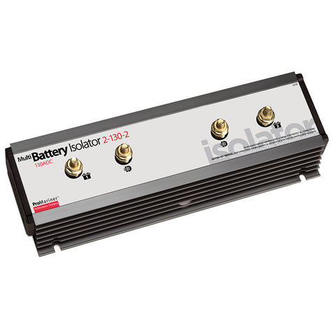 Promariner Battery Isolator 2 Alternator 2 Battery 130 Amp