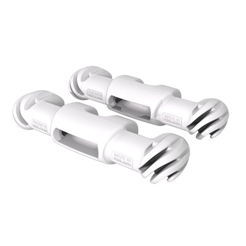 Snubber Fender - White Pair 