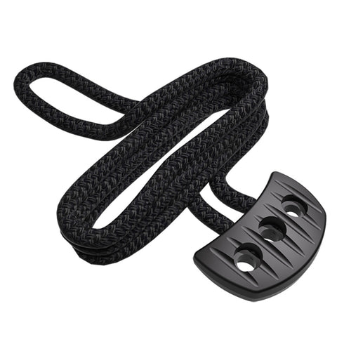 Snubber Pull With Rope - Black 