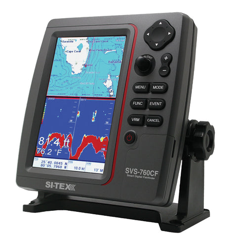 Sitex Gps Chart-Dual Frequency 600W Sonar System - 7" Color