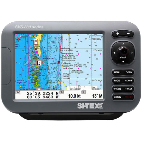Sitex Gps Chart-Dual Frequency 600W Sonar System - 8" Color