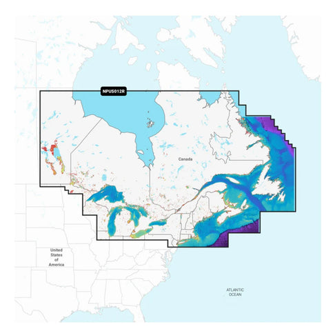Navionics Platinum+ Npus012R Canada East & Great Lakes