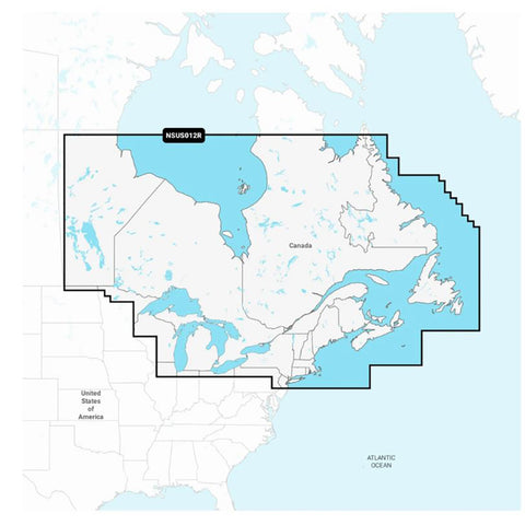Garmin Navionics+ Nsus012R Canada East & Great Lakes