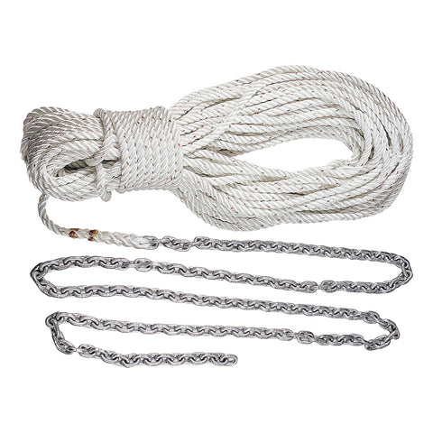Lewmar Anchor Rode 15' 5/16" G4 Chain W/ 150' 9/16" Rope