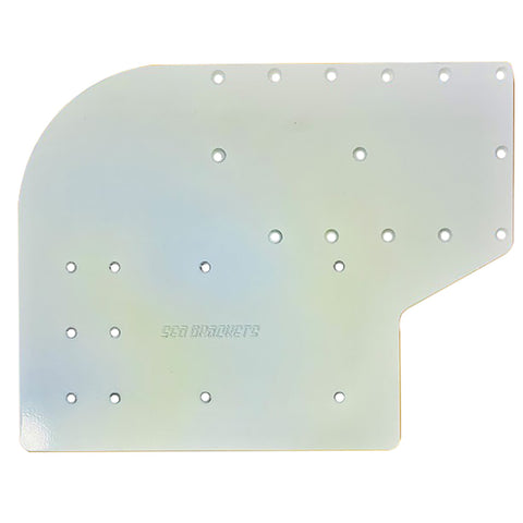 Sea Brackets Large Offset Trolling Motor Plate F/ Quest
