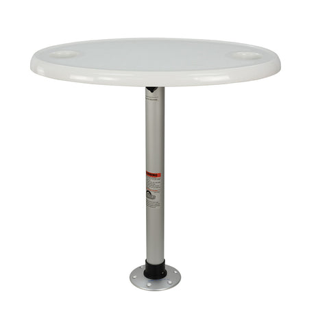 Springfield Electric Table Pedestal Package W/Led & Usb