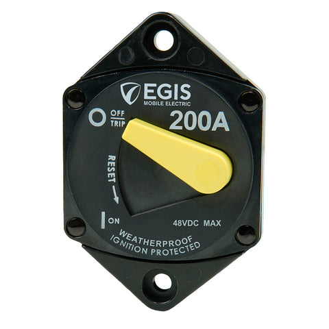 Egis 200A Panel Mount 87 Series Circuit Breaker 