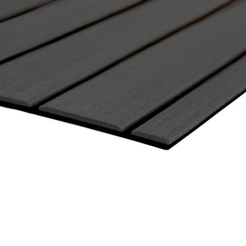 Seadek 40X80" 6Mm Sheet Teak Brushed Dark Gray/Black