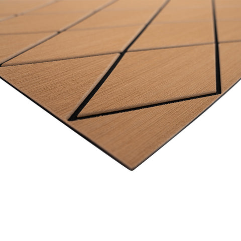 Seadek 40X80" 6Mm Sheet Two Color Diamond Mocha/Black