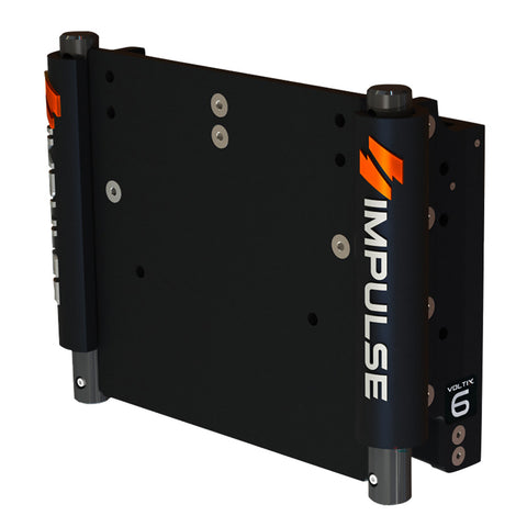 Impulse Jack Plate 6" Black Anodize W/Strandard Control