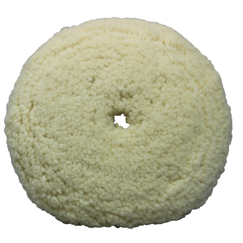 Presta White Wool Heavy Cutting Pad 