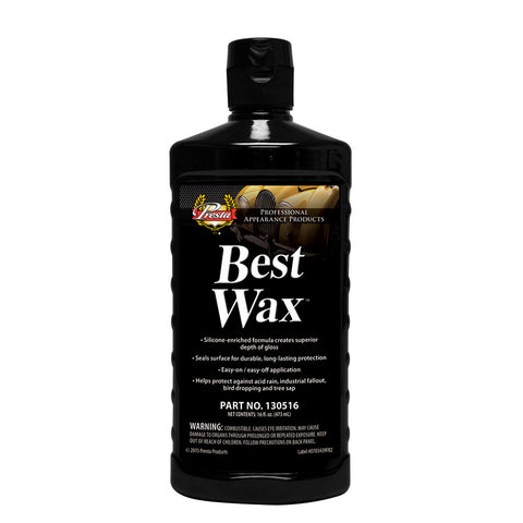 Presta Best Wax Paint Sealer 16 Oz.