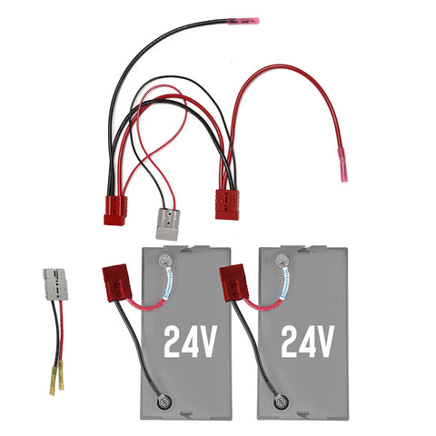 Connect-Ease 24V Paralle Kit F/ 2 24V Batteries To 1 Motor