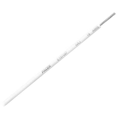 Pacer White 35' 18 Awg Ul 