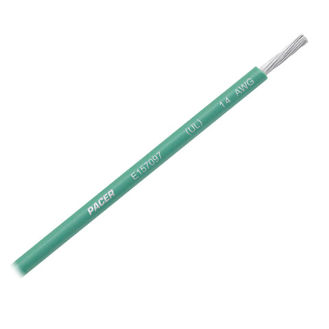 Pacer Green 25' 14 Awg Primary Wire