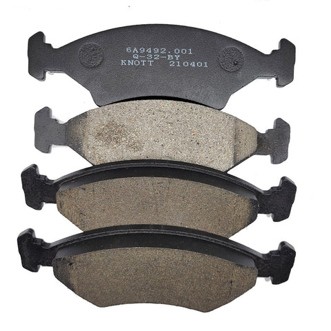 Load Rite Brake Pads 10 & 12" Disc Full Axle 2 Sets Inner &