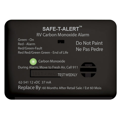 Safe T Alert 62 Series Carbon Monoxide Alarm 12V