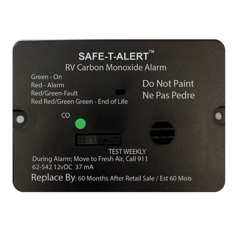 Safe T Alert 62 Series Carbon Monoxide Alarm 12V