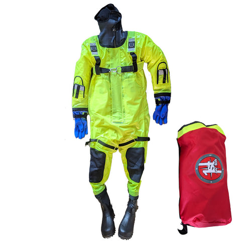 First Watch Rs-1008 Ice Rescue Suit Hi-Vis Yellow Jumbo