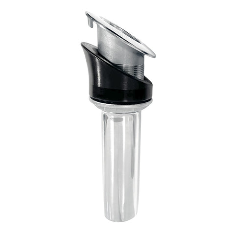 Tigress 9" 30 Degree Rod  Holder Screwless Stainless