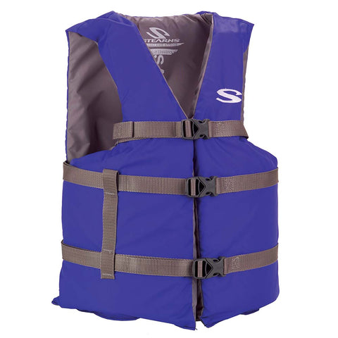 Stearns Pfd 2001 Adlt Boat Uni Blue Display