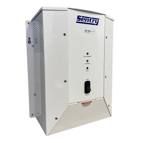 Sentry Battery Charger 115/230 V Input 24Vdc 40A 3 Bank