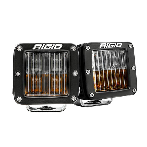 Rigid D Series Sae Fog Yellow/ White Pair