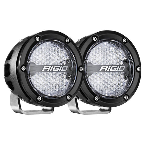 Rigid 360 Series 4" Offroad Lamp Diffused Beam Rgbw 