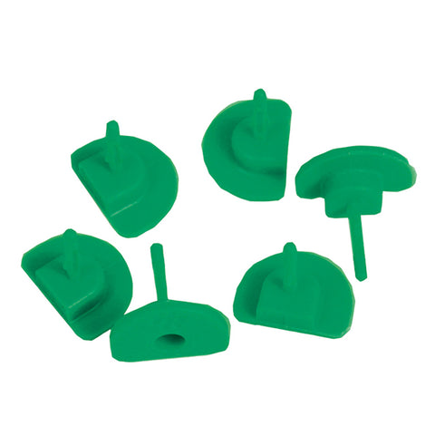 Leland Maximum Inflation Replacement Green Pins 6-Pack