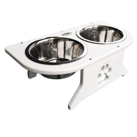 Deep Blue Marine Dt-S  Small Starboard Dog Dish W/Bowls