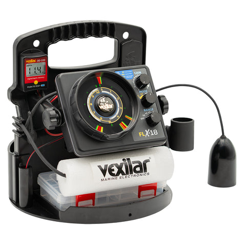 Vexilar FLX-18 Pro Pack II Fishing System w/12 Degree Ice-Ducer  DD-100 [PPX1812]
