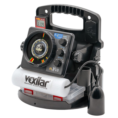 Vexilar FLX-18 Pro Pack II Fishing System w/12 Degree Ice-Ducer  DD-100 [PPX1812]