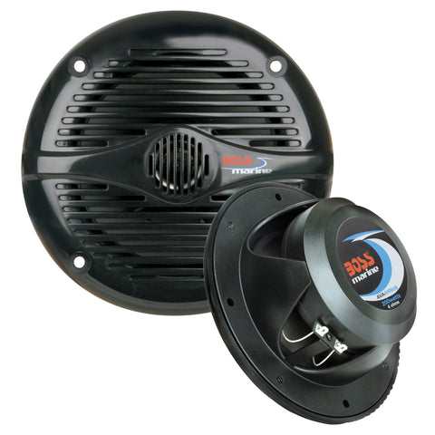 Boss Audio Mr50B Black 5.25" Round Speakers (Pair)