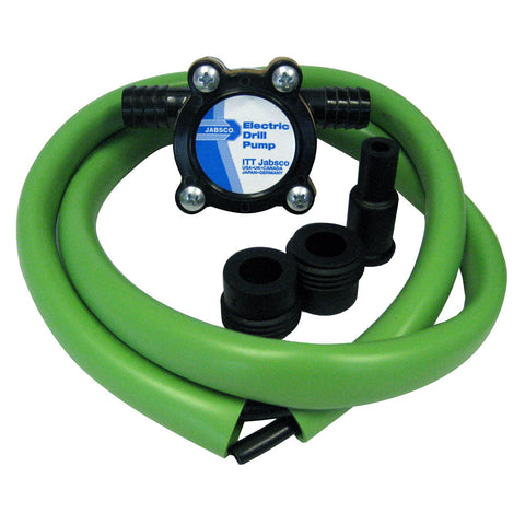 Jabsco Drill Pump Kit W/ Hose 