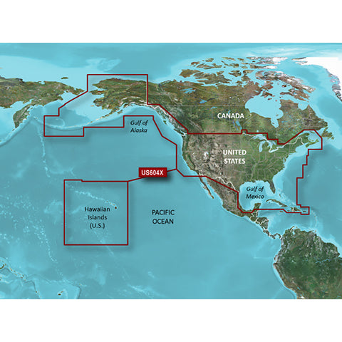 Garmin Bluechart G3 Hxus604X  Us G3 (Entire Us) Microsd & 