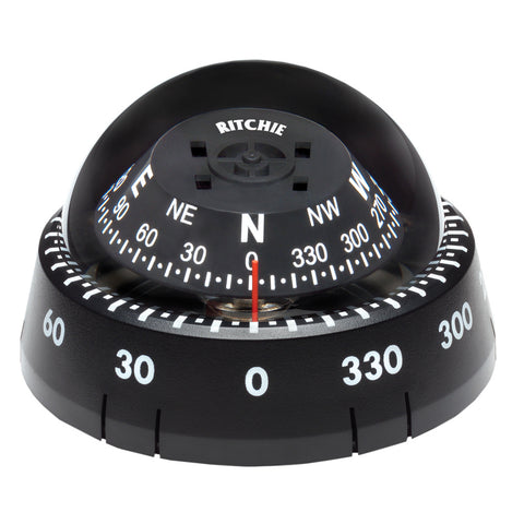 Ritchie Xp-99 Kayaker Compass Surface Mount - Black