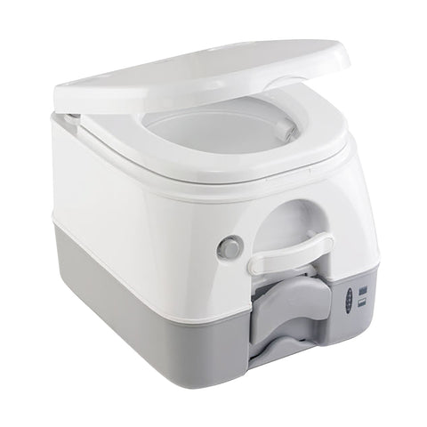 Dometic 974 Portable Toilet Gray W/Brackets