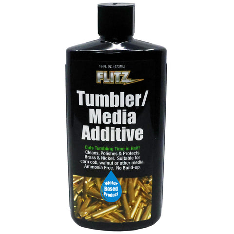Flitz Tumbler Media Additive 16Oz Bottle
