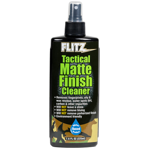 Flitz Tactical Matte Finish Cleaner Spray 7.6Oz