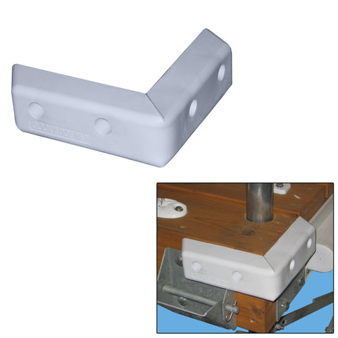 Dock Edge Protect Corner Hd 16" Pvc Dock Bumper