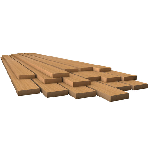 Whitecap Teak Lumber 1/2" X 1-3/4" X 30"