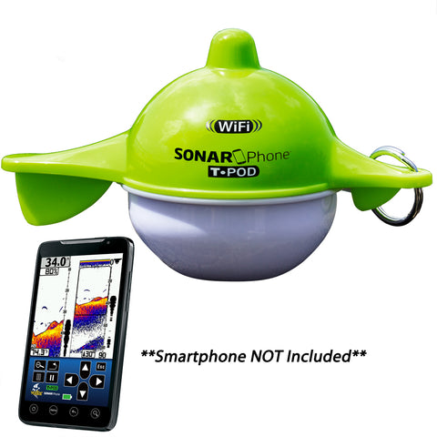 Vexilar Sp100 Sonarphone W/ T-Pod Transducer Pod